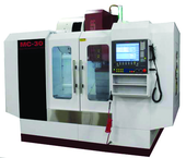 MC30 CNC Machining Center, Travels X-Axis 30",Y-Axis 18", Z-Axis 22" , Table Size 16.5" X 31.5", 25HP 220V 3PH Motor, CAT40 Spindle, Spindle Speeds 60 - 8,500 Rpm, 24 Station High Speed Arm Type Tool Changer - Top Tool & Supply