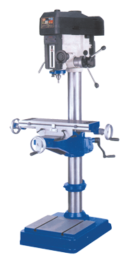 Cross Table Floor Model Drill Press - Model Number RF400HCR8 - 16'' Swing; 1-1/2HP, 3PH, 220/440V Motor - Top Tool & Supply