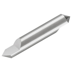 ‎RNCM-030-2 3mm Dia. × 38mm OAL 90x 5mm Split Length Split End Engraving Tool - Uncoated - Top Tool & Supply