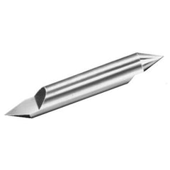 ‎RTC-125-2 1/8 Dia. 2 OAL 30x 3/8 Split Length Split End Engraving Tool - Uncoated - Top Tool & Supply