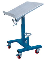 Tilting Work Table - 24 x 24'' 300 lb Capacity; 21-1/2 to 42" Service Range - Top Tool & Supply