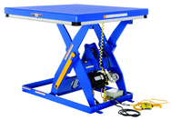 Electric Hydraulic Scissor Lift Table - Platform Size 48 x 72 - 2HP, 460V, 3 phase, 60 Hz totally enclosed motor - Top Tool & Supply