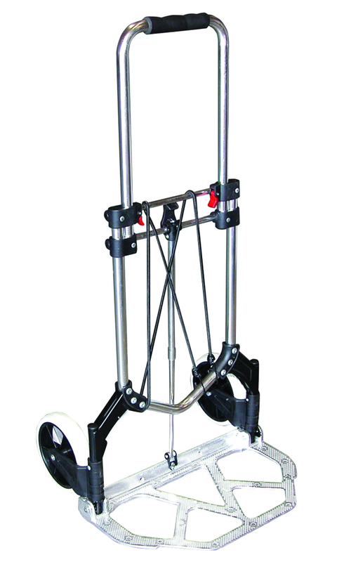 Aluminum Frame Fold-Up Hand Truck - #FHC-250; 250 lb Capacity - Top Tool & Supply