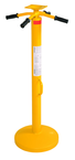 Trailer Stabilizing Jacks - #SJ35 - Powder coat safety yellow finish - Steel construction - 14" Dia. base - Top Tool & Supply