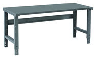 96 x 36 x 33-1/2" - Steel Bench Top Work Bench - Top Tool & Supply