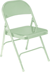 Steel Folding Chair - 19-Gauge 7/8" Tubular Frame 2½" Frame Strengtheners - Top Tool & Supply