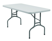 30 x 60" Blow Molded Folding Table - Top Tool & Supply