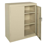 46 x 24 x 72'' (Sand, Gray, Charcoil, or Black (Please specify)) - Extra-Wide Heavy Duty Gauge Steel Cabinet - Top Tool & Supply