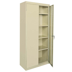 36 x 18 x 72" (Tropic Sand) - Storage Cabinet with Doors - Top Tool & Supply