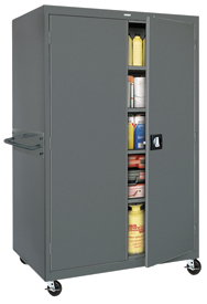 46 x 24 x 78'' (Sand, Gray, Charcoil, or Black (Please specify)) - Extra-Wide Transport Storage Cabinet - Top Tool & Supply