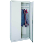 46 x 24 x 72'' (Sand, Gray, Charcoil, or Black (Please specify)) - Combo Wardrobe/Storage Cabinet - Top Tool & Supply