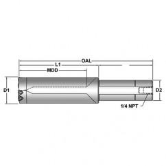 SP54X25-200L Revolution Drill Holder - Top Tool & Supply