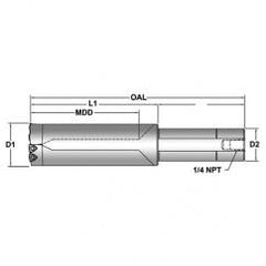 R34X22-150L Revolution Drill Holder - Top Tool & Supply