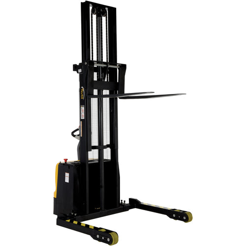 Stacker Dbl Mast 118″ Adjustable 3K - Exact Industrial Supply