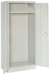 36 x 24 x 78'' (Dove Gray or Putty) - Wardrobe Cabinet - Top Tool & Supply