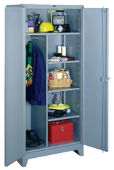 36 x 24 x 78'' (Dove Gray or Putty) - Full Height Storage Cabinet - Top Tool & Supply