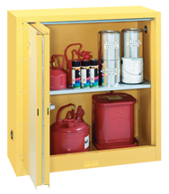 Flammable Liqiuds Storage Cabinet - #5441N 43 x 18 x 44'' (2 Shelves) - Top Tool & Supply
