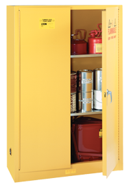 Flammable Liqiuds Storage Cabinet - #5444N 43 x 18 x 65'' (3 Shelves) - Top Tool & Supply