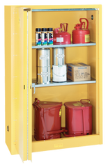 Flammable Liqiuds Storage Cabinet - #5445N 43 x 18 x 65'' (3 Shelves) - Top Tool & Supply