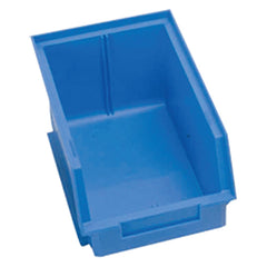 5 7/8″ × 11 1/2″ × 5″ - Blue Plastic Bin - Top Tool & Supply