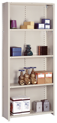 36 x 24 x 84'' - Closed Style Box "W" 20-Gauge Starter Shelving Unit - Top Tool & Supply