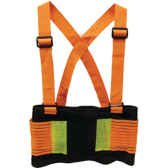 Deluxe Hi-Vis Back Support - L - Top Tool & Supply