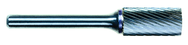 3/8 EdgeHog Cylindrical End Cut Carbide Bur SB-3 Std Alt. Diamond (Double) - Top Tool & Supply