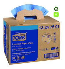 Industrial Paper 4 Ply Wipers - Blue - Handy Box - Top Tool & Supply