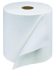 800' Universal Roll Towels White - Top Tool & Supply