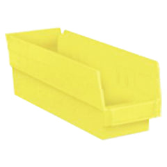 4 1/8″ × 23 5/8″ × 4″ - Yellow Economy Shelf Bin - Top Tool & Supply