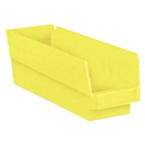 6 5/8″ × 11 5/8″ × 4″ - Yellow Economy Shelf Bin - Top Tool & Supply