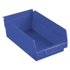 8 3/8″ × 11 5/8″ × 4″ - Blue Economy Shelf Bin - Top Tool & Supply