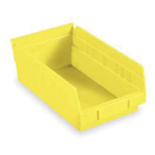 8 3/8″ × 17 7/8″ × 4″ - Yellow Economy Shelf Bin - Top Tool & Supply