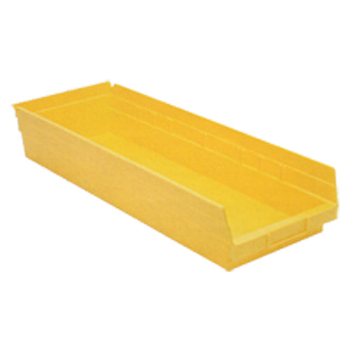 8 3/8″ × 23 5/8″ × 4″ - Yellow Economy Shelf Bin - Top Tool & Supply