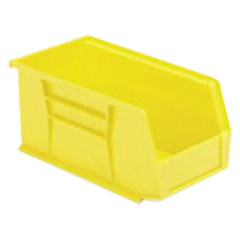 4 1/8″ × 7 3/8″ × 3″ - Yellow Hanging or Stackable Bin - Top Tool & Supply