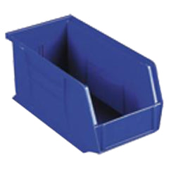 5 1/2″ × 10 7/8″ × 5″ - Blue Hanging or Stackable Bin - Top Tool & Supply