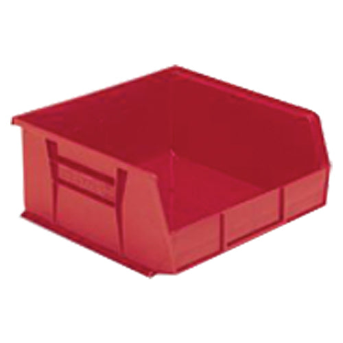 16 1/2″ × 14 3/4″ × 7″ - Red Hanging or Stackable Bin - Top Tool & Supply