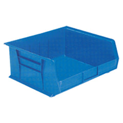 16 1/2″ × 14 3/4″ × 7″ - Blue Hanging or Stackable Bin - Top Tool & Supply