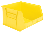 16-1/2 x 18 x 11'' - Yellow Hanging or Stackable Bin - Top Tool & Supply