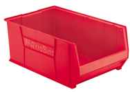 18-3/8" x 20" x 12" - Red Stackable Bins - Top Tool & Supply