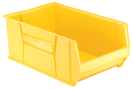12-3/8 x 20 x 12'' - Yellow Stackable Bin - Top Tool & Supply