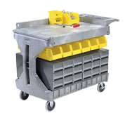 Large Pro Tool Storage Cart - #30936G Gray - Top Tool & Supply