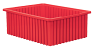 20-1/8 x 14-7/8 x 7-7/16'' - Red Akro-Grid Stackable Containers - Top Tool & Supply