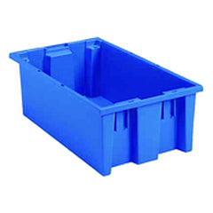 18″ × 11″ × 6″ - Blue - Nest Stack Tote Box - Top Tool & Supply