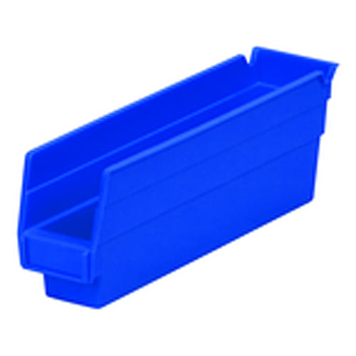 2 3/4″ × 11 5/8″ × 4″ - Blue Economy Shelf Bin - Top Tool & Supply