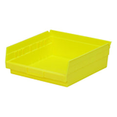 11 1/8″ × 11 5/8″ × 4″ - Yellow Economy Shelf Bin - Top Tool & Supply