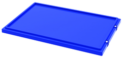 Blue Lid for use with Akro Nest-Stack Tote 35-300 - Top Tool & Supply