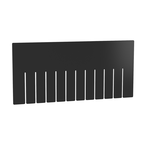 Black 6-Pack Short Bin Dividers for use with Akro-Grid Container 33-228 - Top Tool & Supply