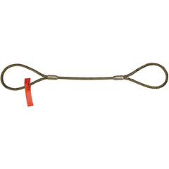 Wire Rope Sling - Model WW-2504; 1/4″ × 4 feet Long - Top Tool & Supply