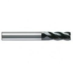 10mm Dia. - 72mm OAL - AlCrN - Solid Carbide - High Spiral End Mill - 4 FL - Top Tool & Supply